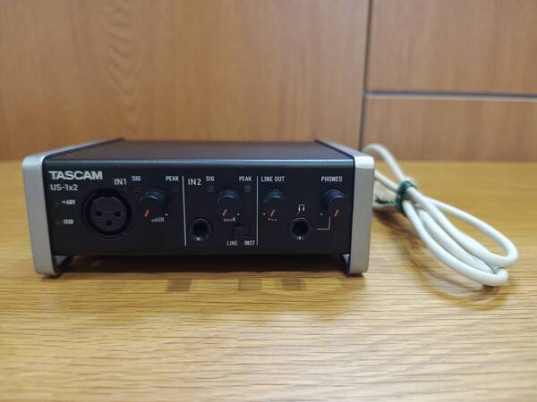 【送料無料】TASCAM US-1x2 USBオーディオインターフェイス