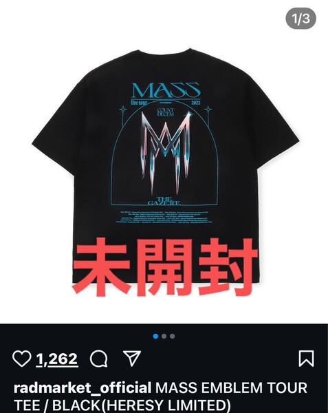 the gazette MASS fc限定 Tシャツ ガゼット フリーサイズ 新品