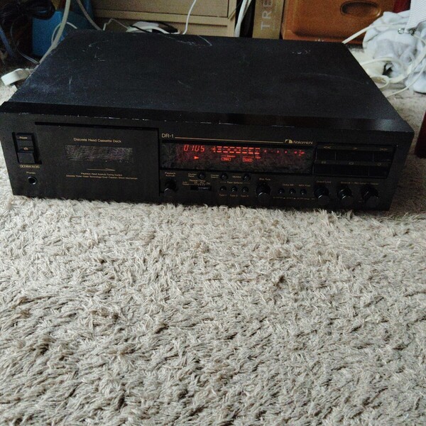 中古★Nakamichi ナカミチ 3ヘッド カセットデッキ DR-1 動作品