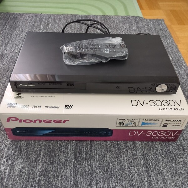 パイオニアDVDプレイヤーDV-3030V 2017年製