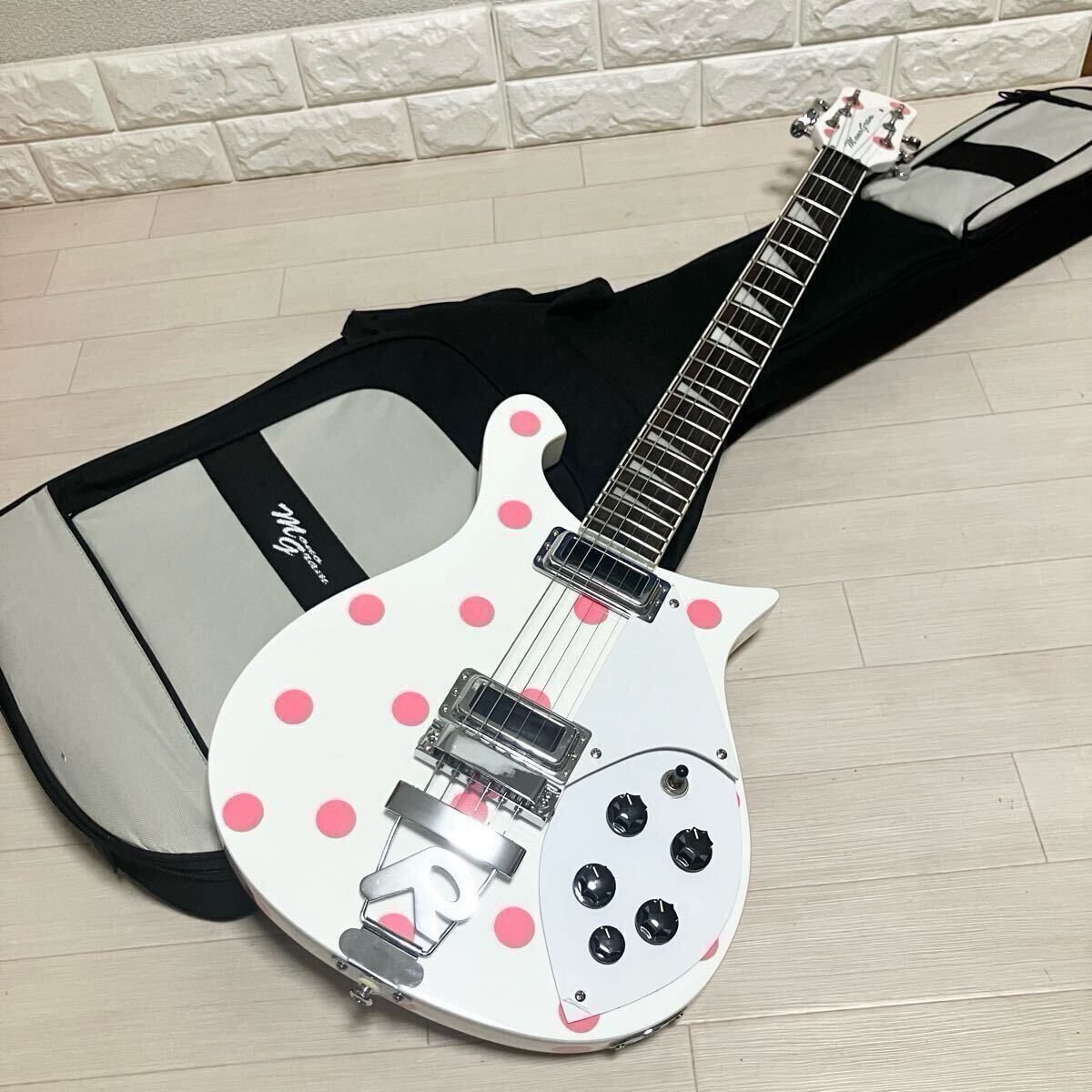 【超美品/レア】monogram モノグラム リッケンタイプエレキギター 水玉 Yahoo!オークション -「monogram」(本体) (エレキギター)の落札