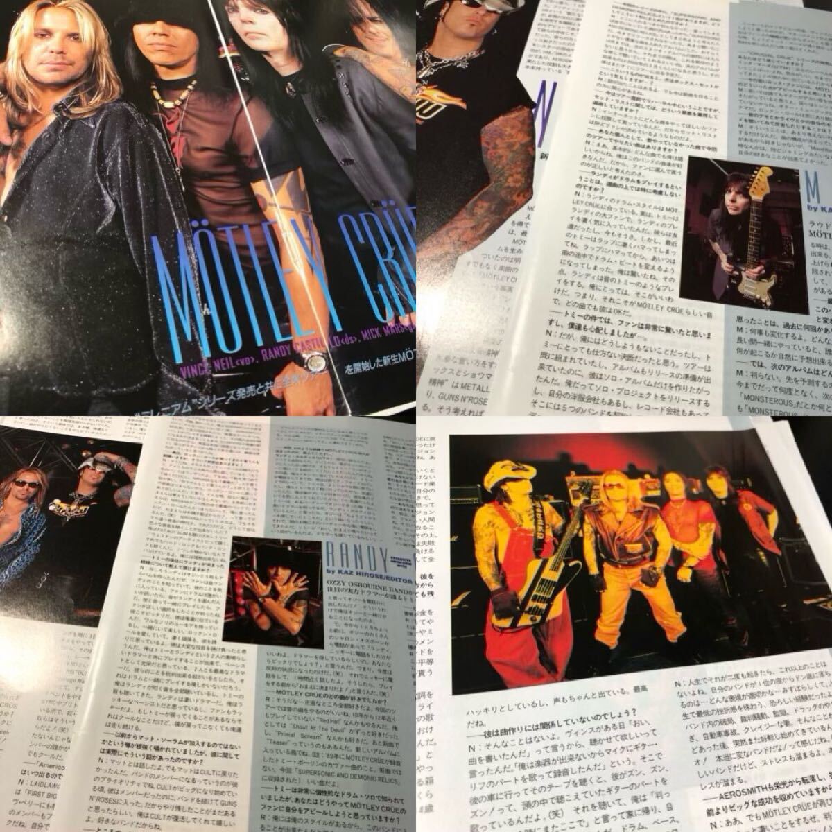 超レア！モトリー・クルー/トミー・リー　サイン入りジャンボ生写真（証書付） 超レア！モトリー・クルー/トミー・リー サイン入りジャンボ生