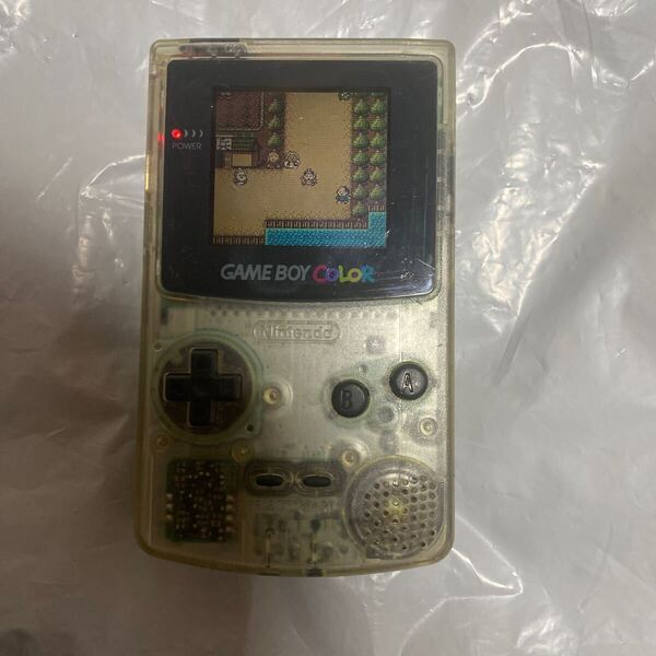 Nintendo 任天堂 ゲームボーイカラー クリア GBC GAMEBOY COLOR 送料無料