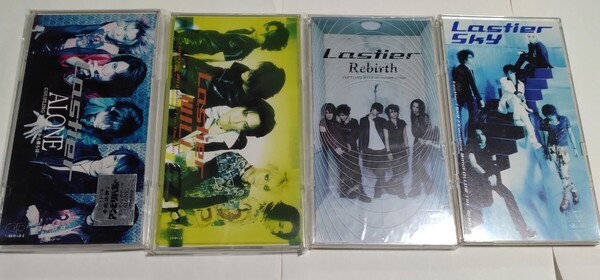 Lastier 8cm シングル CD 4枚 セット ALONE / WILL / Rebirth / Sky プラケース付