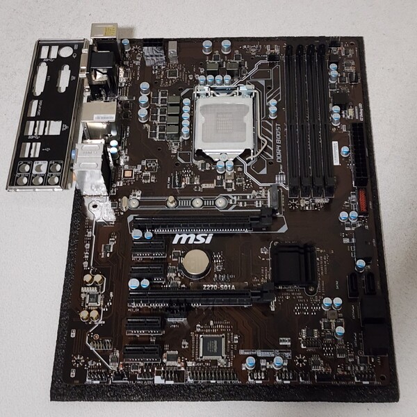 MSI Z270-S01A IOパネル付属 LGA1151 ATXマザーボード 第6・7世代CPU対応 Bios 動作確認済 PCパーツ (2)