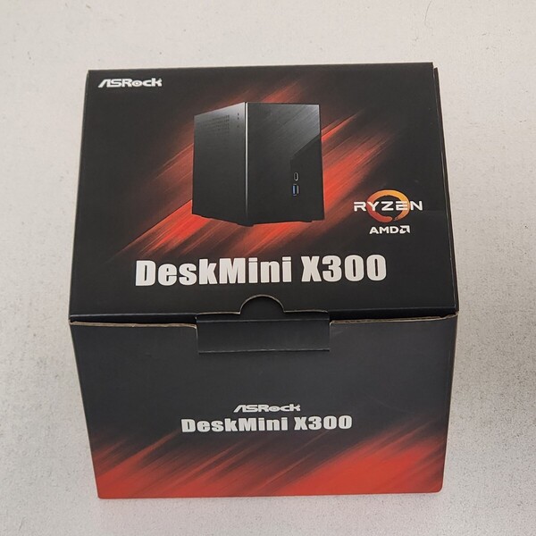 【送料無料】ASRock DeskMini X300 ベアボーンキット X300M-STX搭載 最新Bios 動作確認済 PCパーツ (2)