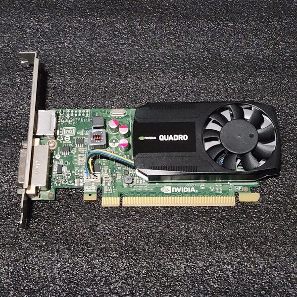 NVIDIA QUADRO K620 2GB DDR3 補助電源不要 動作確認済み PCパーツ グラフィックカード PCIExpress