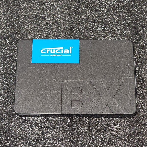 CRUCIAL BX500(CT480BX500SSD1) 480GB SATA SSD 正常品 2.5インチ内蔵SSD フォーマット済 PCパーツ 動作確認済 500GB 512GB