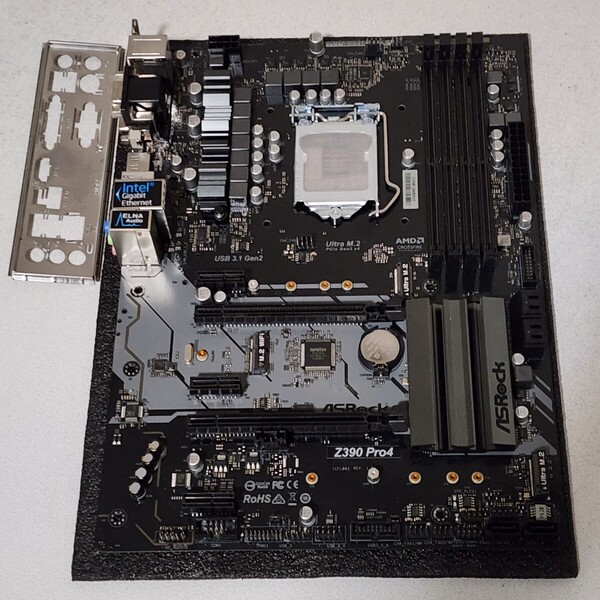 ASRock Z390 Pro4 IOパネル付属 LGA1151 ATXマザーボード 第8・9世代CPU対応 最新Bios 動作確認済 PCパーツ (6)