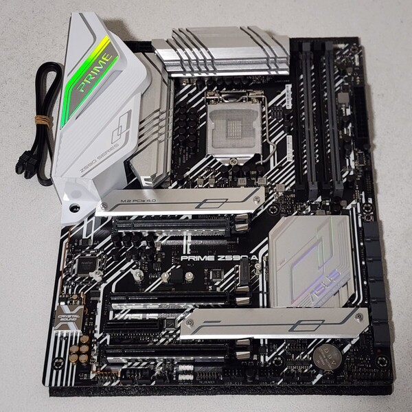 ASUS PRIME Z590-A IOパネル付属 LGA1200 ATXマザーボード 第10・11世代CPU対応 最新Bios 動作確認済 PCパーツ
