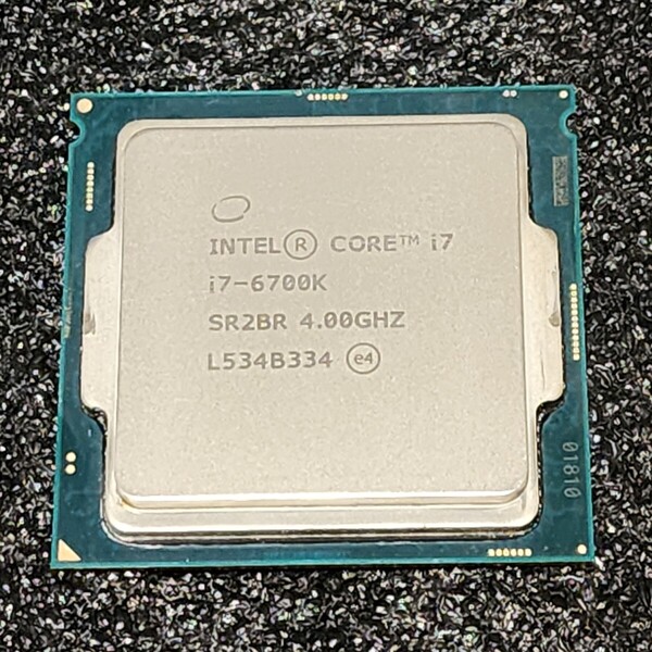 CPU Intel Core i7 6700K 4.0GHz 4コア8スレッド SkyLake PCパーツ インテル 動作確認済み (3)
