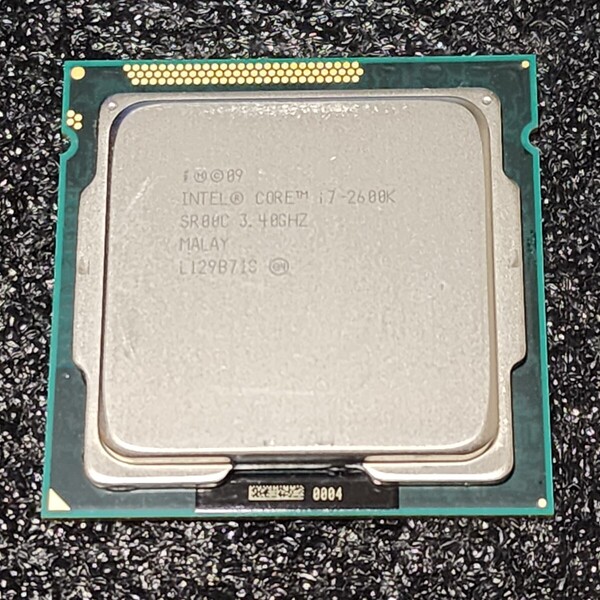 CPU Intel Core i7 2600K 3.4GHz 4コア8スレッド SandyBridge LGA1155 PCパーツ インテル 動作確認済み