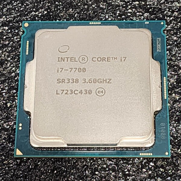 CPU Intel Core i7 7700 3.6GHz 4コア8スレッド KabyLake PCパーツ インテル 動作確認済み (3)