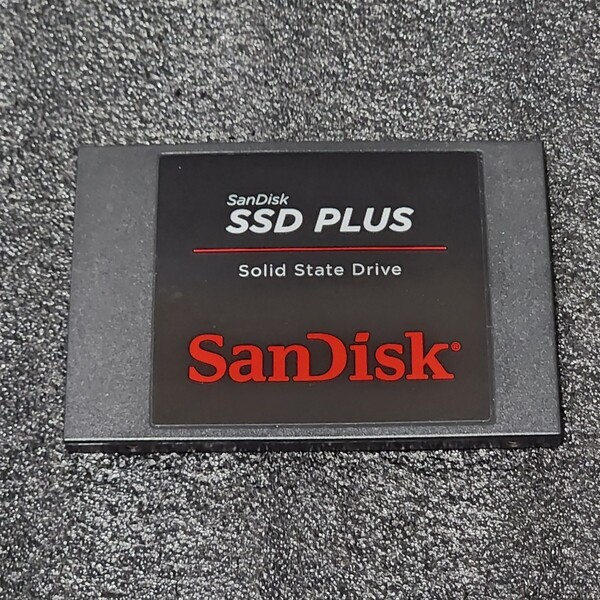 SanDisk SSD PLUS(SDSSDA-480G) 480GB SATA SSD 正常品 2.5インチ内蔵SSD フォーマット済 PCパーツ 動作確認済 500GB 512GB