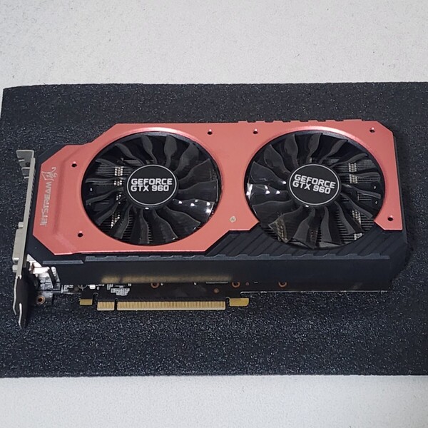 PALIT GEFORCE GTX960 JETSTREAM 4GB GDDR5 動作確認済み PCパーツ グラフィックカード PCIExpress