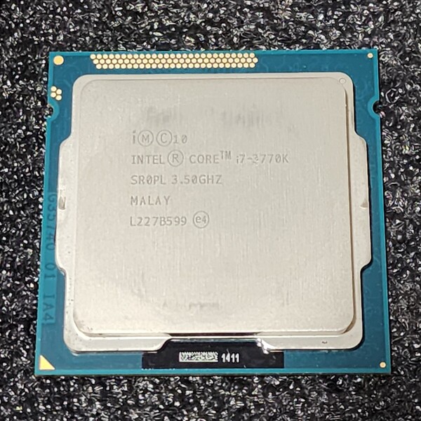 CPU Intel Core i7 3770K 3.5GHz 4コア8スレッド IvyBridge LGA1155 PCパーツ インテル 動作確認済み (2)