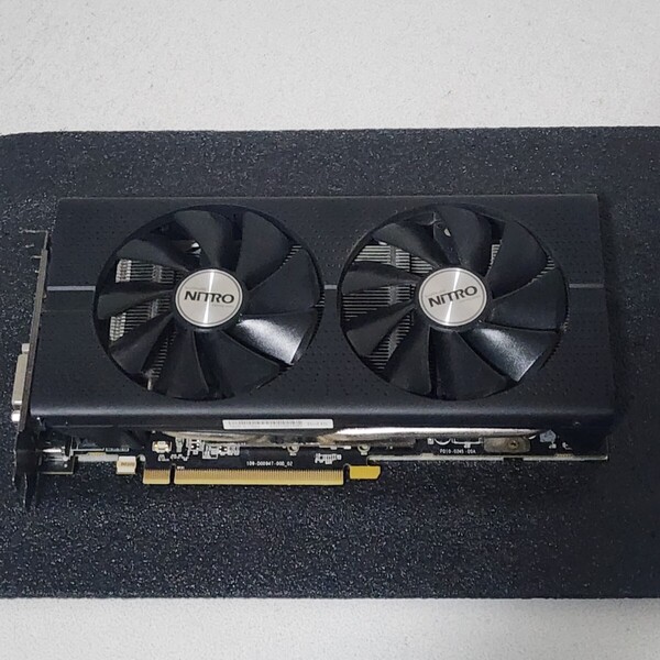 SAPPHIRE NITRO+ RADEON RX480 4GB GDDR5 動作確認済み PCパーツ グラフィックカード PCIExpress