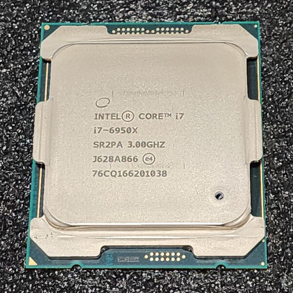 CPU Intel Core i7 6950X 3.0GHz 10コア20スレッド Broadwell-E LGA2011-3 PCパーツ インテル 動作確認済み