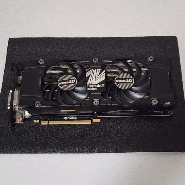 INNO3D GEFORCE GTX1080 8GB GDDR5X 動作確認済み PCパーツ グラフィックカード PCIExpress