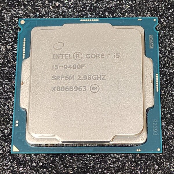 CPU Intel Core i5 9400F 2.9GHz 6コア6スレッド CoffeeLake PCパーツ インテル 動作確認済み