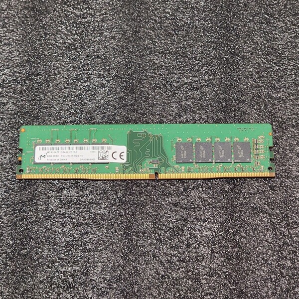 Micron DDR4-2133MHz 8GB (8GB×1枚キット) MTA16ATF1G64AZ-2G1A2 動作確認済み デスクトップ用 PCメモリ
