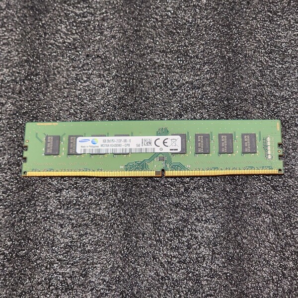 SAMSUNG DDR4-2133MHz 8GB (8GB×1枚キット) M378A1G43DB0-CPB 動作確認済み デスクトップ用 PCメモリ