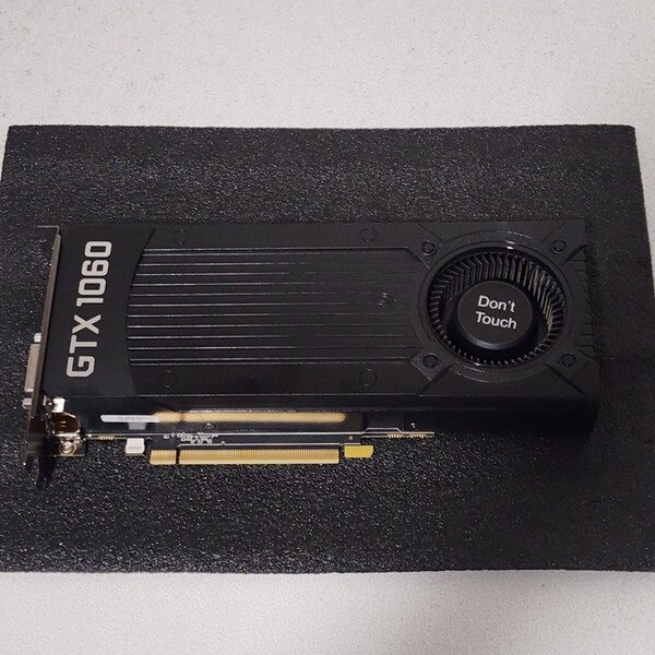 ZOTAC GEFORCE GTX1060 6GB 192BIT GDDR5 動作確認済み PCパーツ グラフィックカード PCIExpress
