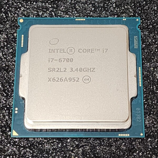 CPU Intel Core i7 6700 3.4GHz 4コア8スレッド SkyLake PCパーツ インテル 動作確認済み (2)