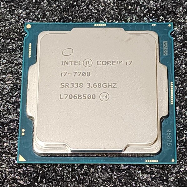 CPU Intel Core i7 7700 3.6GHz 4コア8スレッド KabyLake PCパーツ インテル 動作確認済み (5)
