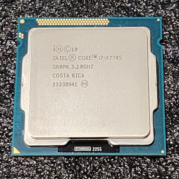 CPU Intel Core i7 3770S 3.1GHz 4コア8スレッド IvyBridge LGA1155 PCパーツ インテル 動作確認済み