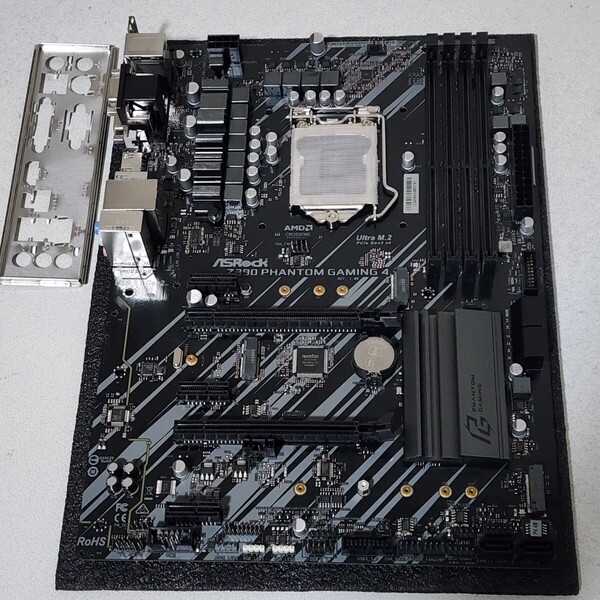 ASRock Z390 PHANTOM GAMING4 IOパネル付属 LGA1151 ATXマザーボード 第8・9世代CPU対応 最新Bios 動作確認済 PCパーツ (6)