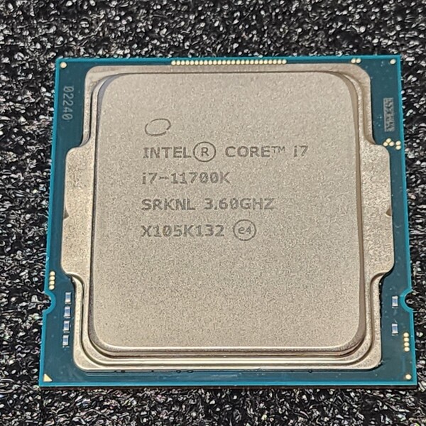CPU Intel Core i7 11700K 3.6GHz 8コア16スレッド RocketLake LGA1200 PCパーツ インテル 動作確認済み