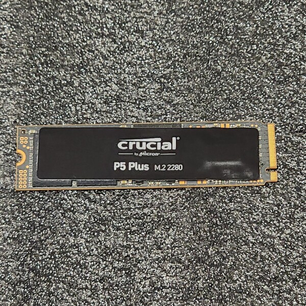 CRUCIAL P5 Plus(CT1000P5PSSD8) 1000GB/1TB NVMe SSD PCIe Gen4対応 フォーマット済み PCパーツ M.2 2280 動作確認済み 960GB