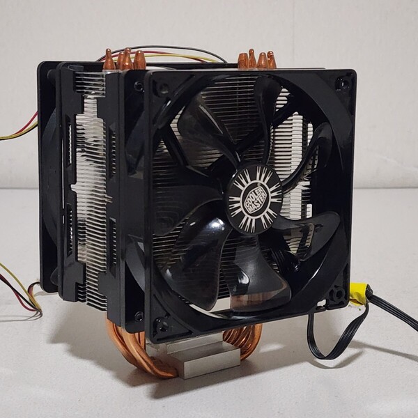 【送料無料】CoolerMaster Hyper 212 EVO 120mmサイドフロー型CPUクーラー デュアルファン LGA2011・2066対応 PCパーツ (4)
