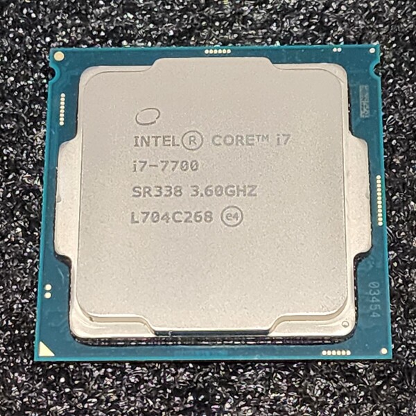 CPU Intel Core i7 7700 3.6GHz 4コア8スレッド KabyLake PCパーツ インテル 動作確認済み (6)