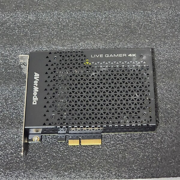 【送料無料】AVerMedia LIVE GAMER 4K GC573 ビデオキャプチャーカード PCIExpress×4 動作確認済み PCパーツ キャプチャーボード