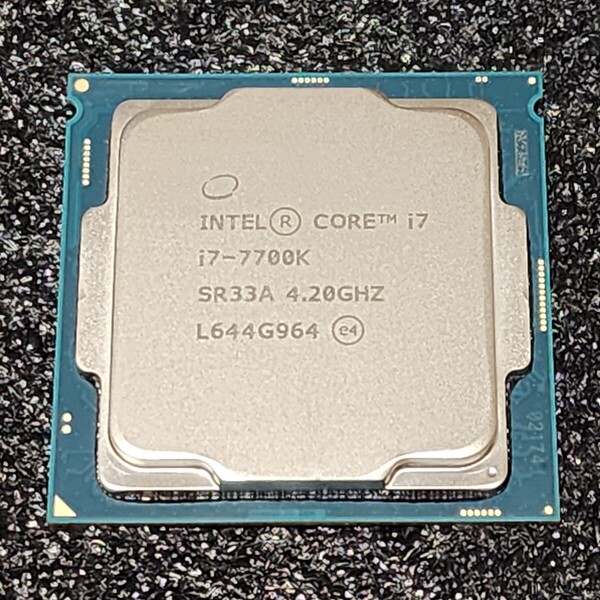 CPU Intel Core i7 7700K 4.2GHz 4コア8スレッド KabyLake PCパーツ インテル 動作確認済み (2)