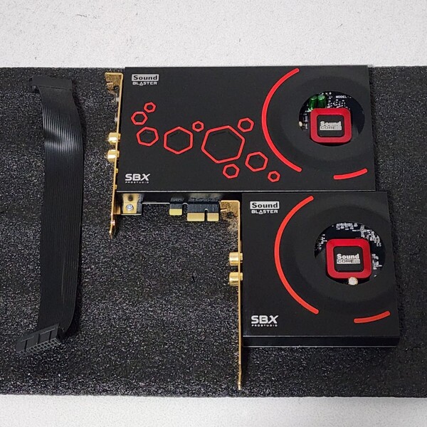 Creative Labs Sound Blaster ZxR SB1510 サウンドカード PCIExpress×1 動作確認済み PCパーツ クリエイティブ