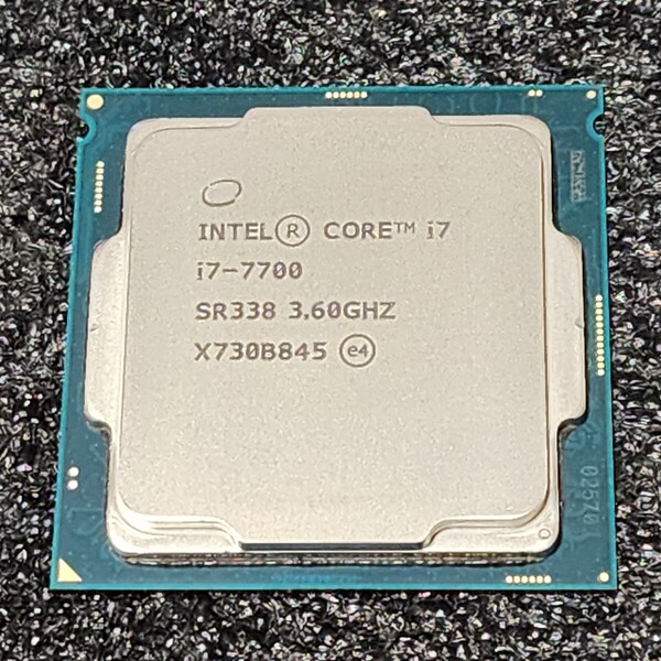 CPU Intel Core i7 7700 3.6GHz 4コア8スレッド KabyLake PCパーツ インテル 動作確認済み (7)