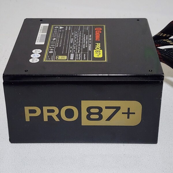 ENERMAX PRO 87+(EPG600AWT) 600W 80PLUS GOLD認証 ATX電源ユニット 動作確認済み PCパーツ