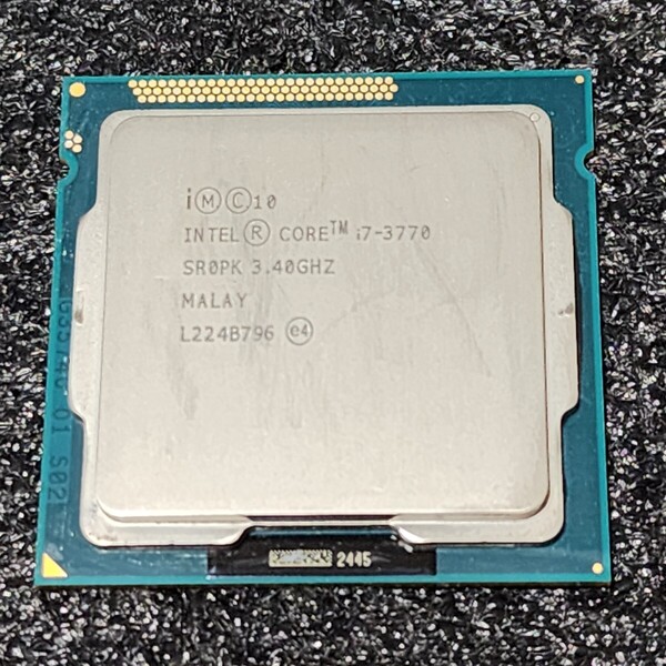 CPU Intel Core i7 3770 3.4GHz 4コア8スレッド IvyBridge LGA1155 PCパーツ インテル 動作確認済み (2)