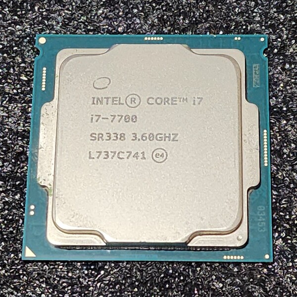 CPU Intel Core i7 7700 3.6GHz 4コア8スレッド KabyLake PCパーツ インテル 動作確認済み (3)