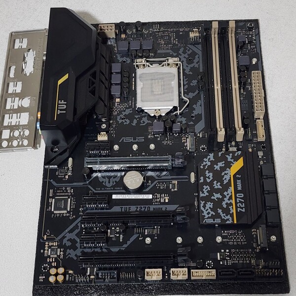 ASUS TUF Z270 MARK2 IOパネル付属 LGA1151 ATXマザーボード 第6・7世代CPU対応 最新Bios 動作確認済 PCパーツ