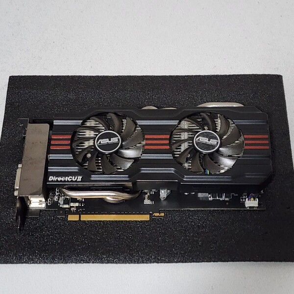 ASUS GEFORCE GTX660 2GB GDDR5/GTX660-DC2TG-2GD5 動作確認済み PCパーツ グラフィックカード PCIExpress