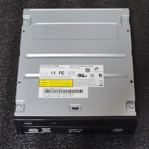 【送料無料】Philips&LITE-ON iHBS112 BD-RE 内蔵型ブルーレイディスクドライブ 2012年製 Blu-ray PCパーツ