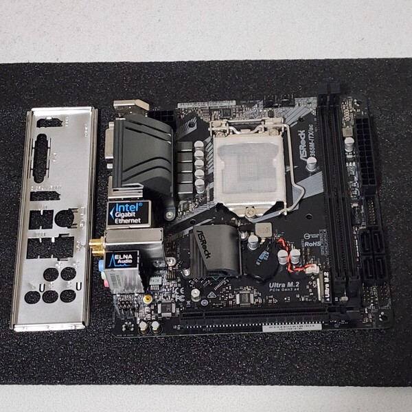 ASRock B365M-ITX/ac IOパネル付属 LGA1151 Mini-ITXマザーボード 第8・9世代CPU対応 最新Bios 動作確認済 PCパーツ (3)
