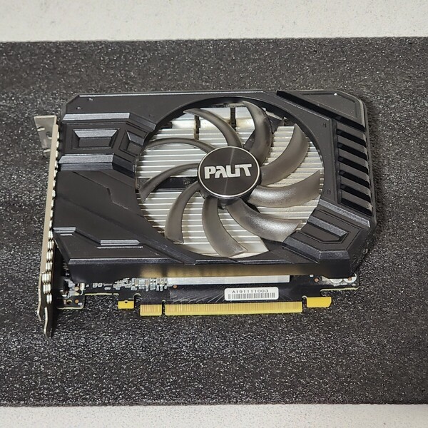 PALIT GEFORCE GTX1650 SUPER STORMX 4GB GDDR6 動作確認済み PCパーツ グラフィックカード PCIExpress