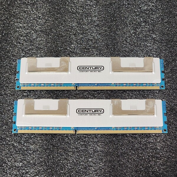 CENTURY MICRO DDR3-1600MHz 8GB (4GB×2枚キット) 動作確認済み デスクトップ用 PCメモリ