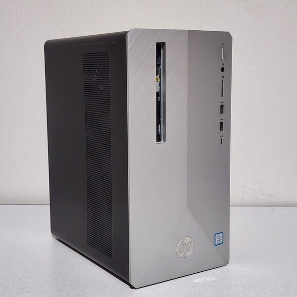 【送料無料】HP Pavilion Desktop 595-p0071jp ベアボーン品 H370マザーボード DVDドライブ 310W電源ユニット搭載 動作確認済み PCパーツ