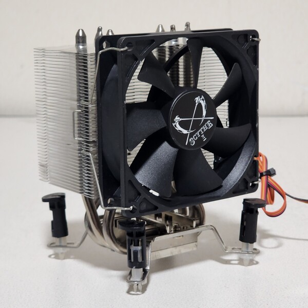 【送料無料】SCYTHE 白虎 BYAKKO(SCBYK-1000I) 92mm サイドフロー型CPUクーラー プッシュピン式 LGA115X・LGA1200等対応 PCパーツ